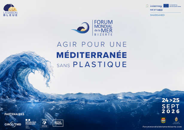 Forum mondial de la mer à Bizerte : agir pour une Méditerranée sans plastique