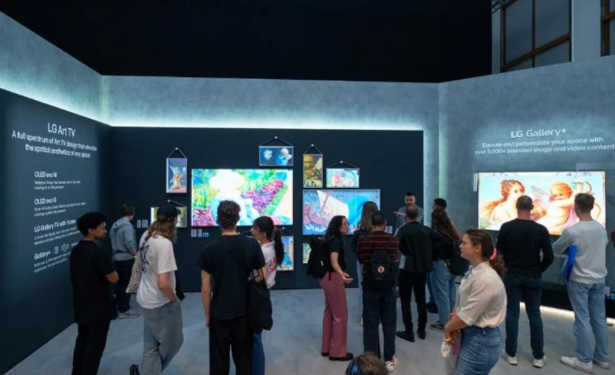 LG met l’art à l’honneur à l’IFA 2026