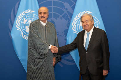Nafti rencontre Guterres à New York, le rôle de la Tunisie salué