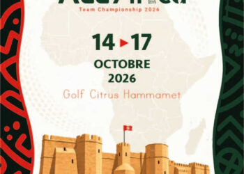 La Tunisie accueille le Championnat d’Afrique de golf – Hommes 2026