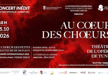 « Au cœur des chœurs » : la Tunisie et Monaco réunies pour une soirée musicale à Tunis