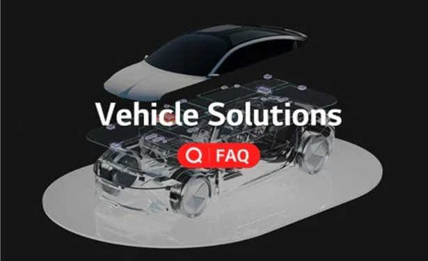 LG accélère la transformation de la mobilité grâce à ses solutions automobiles intelligentes