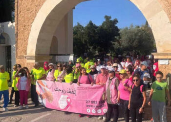 Marche Rose à Ennahli : mobilisés pour la prévention du cancer du sein
