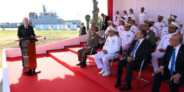 Bizerte : Kaïs Saïed inaugure un patrouilleur militaire 100 % tunisien