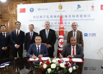 Stade olympique d’el menzah : la Tunisie officialise son partenariat avec des entreprises chinoises